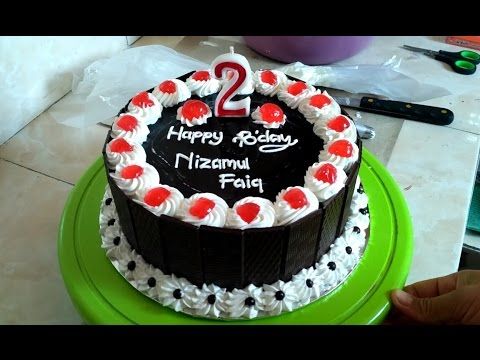 Detail Desain Kue Ulang Tahun Sederhana Nomer 24