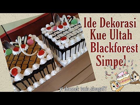 Detail Desain Kue Ulang Tahun Sederhana Nomer 32