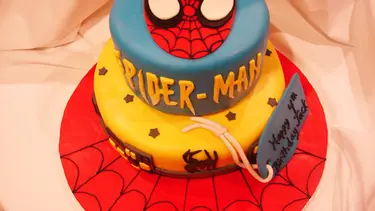 Detail Desain Kue Ulang Tahun Spiderman Nomer 6