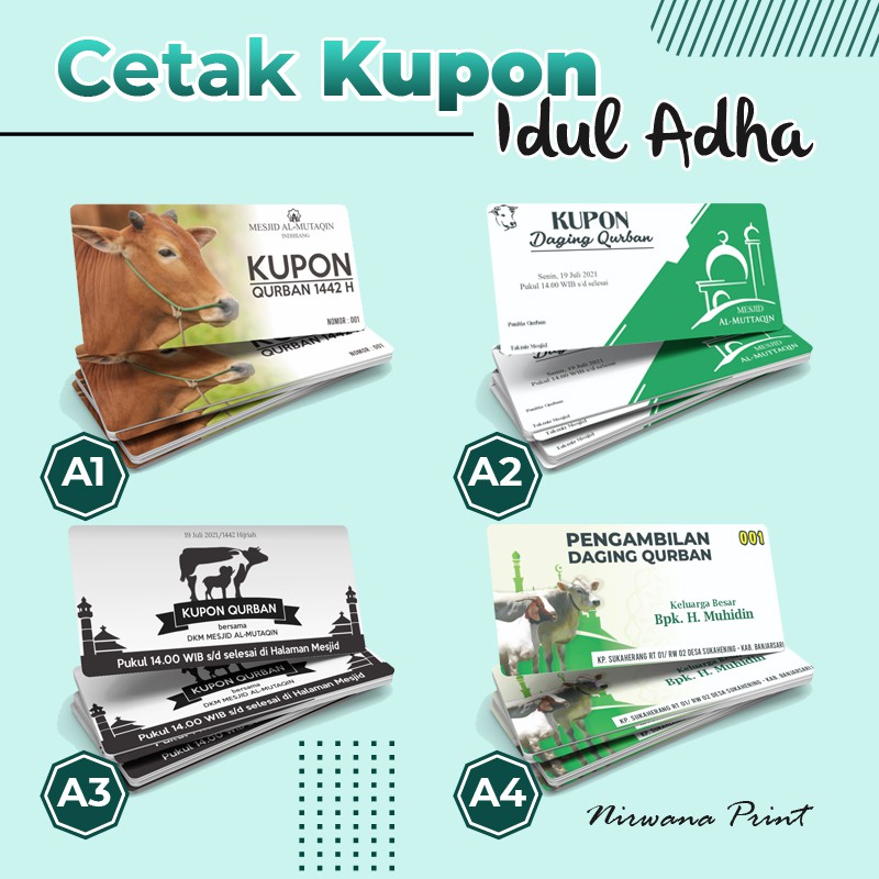 Detail Desain Kupon Qurban Nomer 6