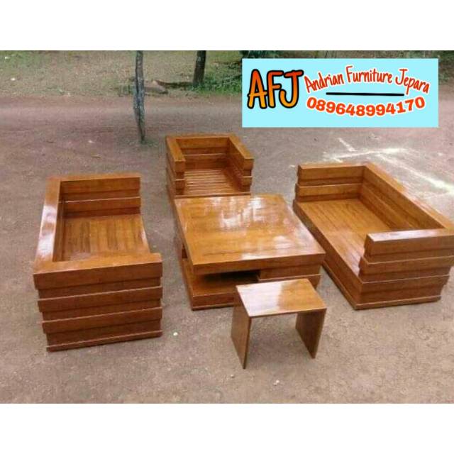 Detail Desain Kursi Kayu Minimalis Modern Nomer 44