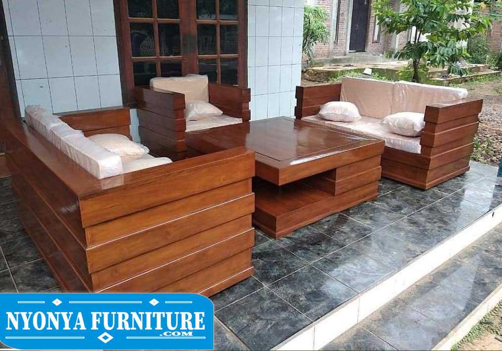 Detail Desain Kursi Kayu Minimalis Modern Nomer 54