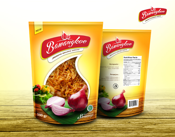 Detail Desain Label Bawang Goreng Nomer 2