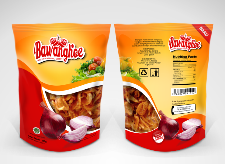 Download Desain Label Bawang Goreng Nomer 22