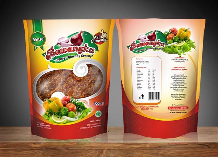 Detail Desain Label Bawang Goreng Nomer 44