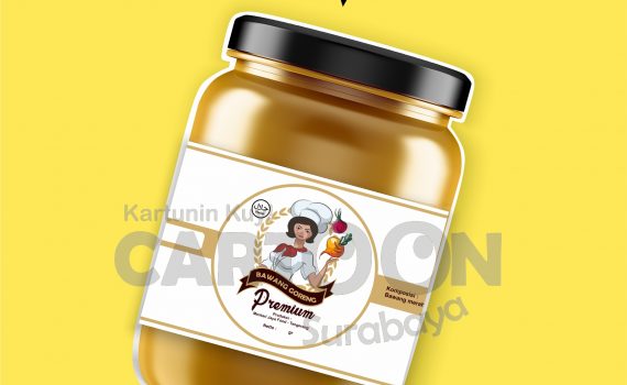 Detail Desain Label Bawang Goreng Nomer 45