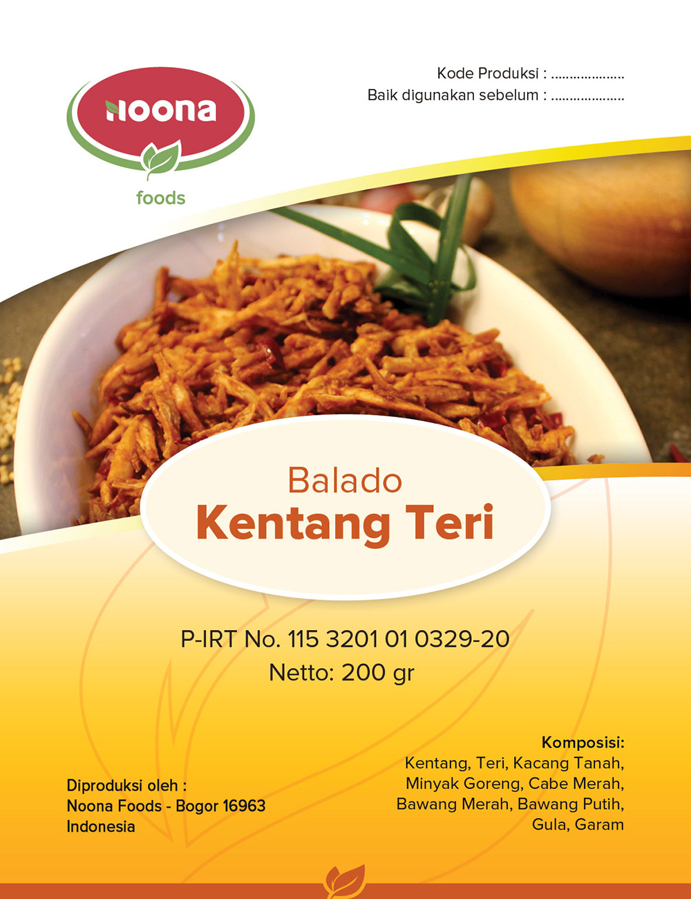 Detail Desain Label Bawang Goreng Nomer 56