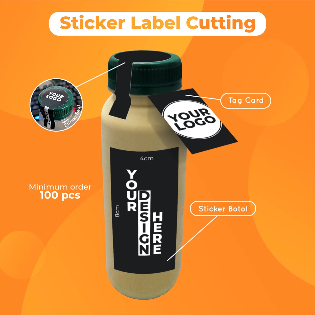 Detail Desain Label Botol Nomer 30