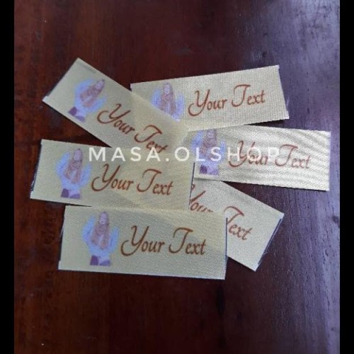 Detail Desain Label Hijab Nomer 37