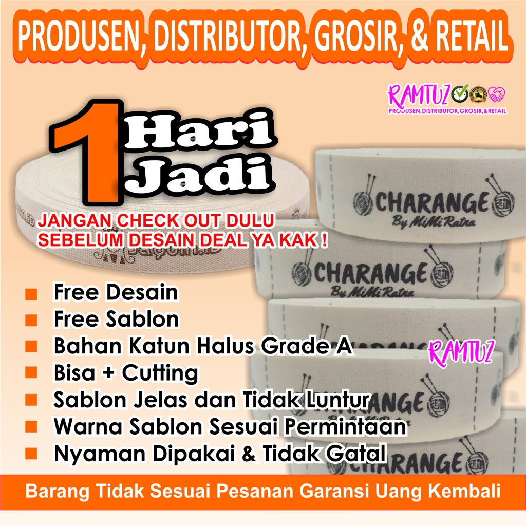 Detail Desain Label Hijab Nomer 45