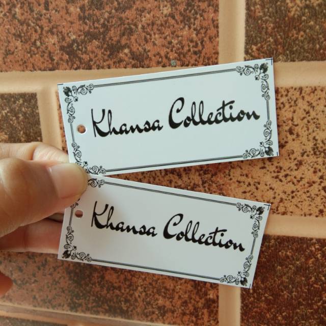 Detail Desain Label Hijab Nomer 50