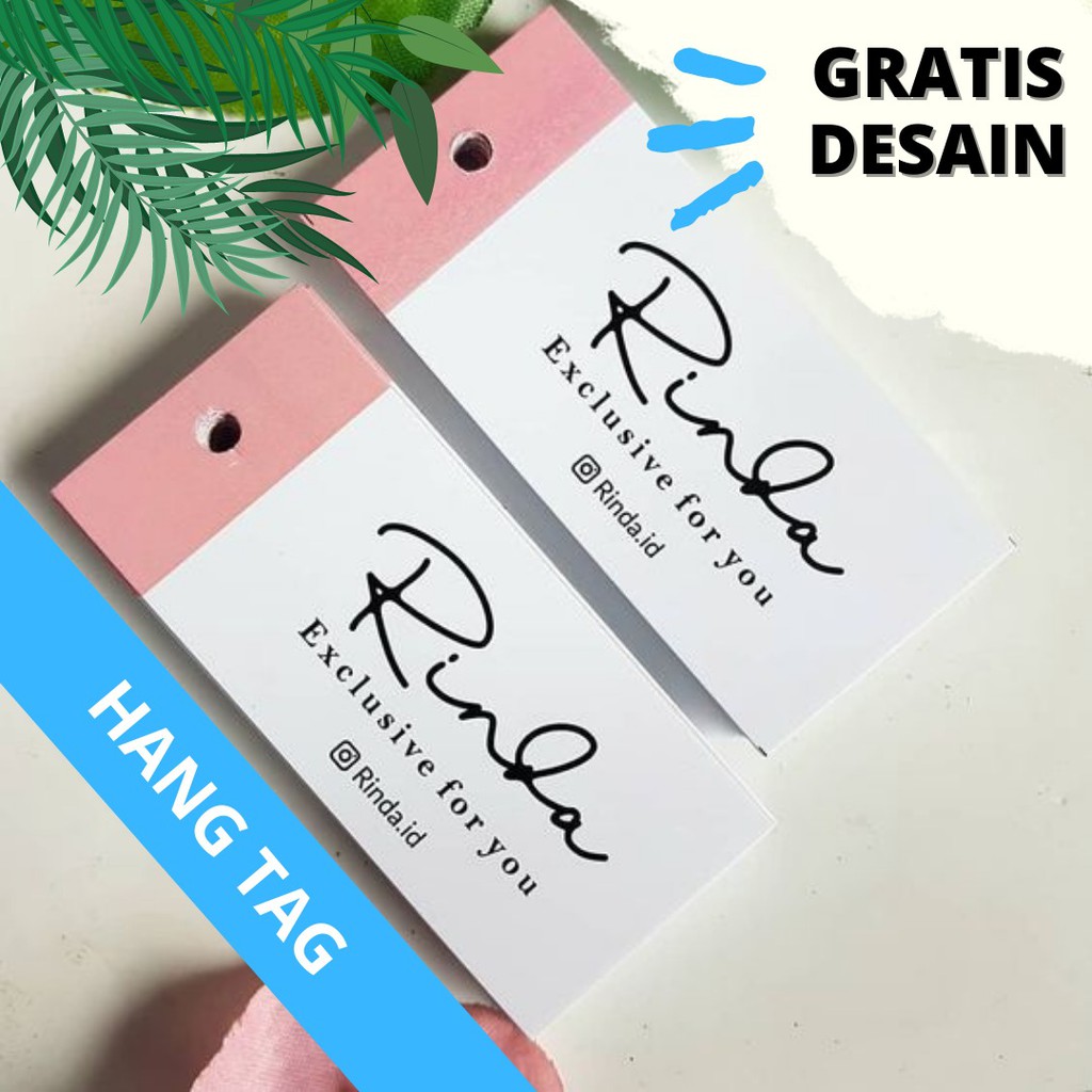 Detail Desain Label Hijab Nomer 52