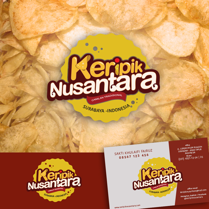 Detail Desain Label Keripik Tempe Nomer 25