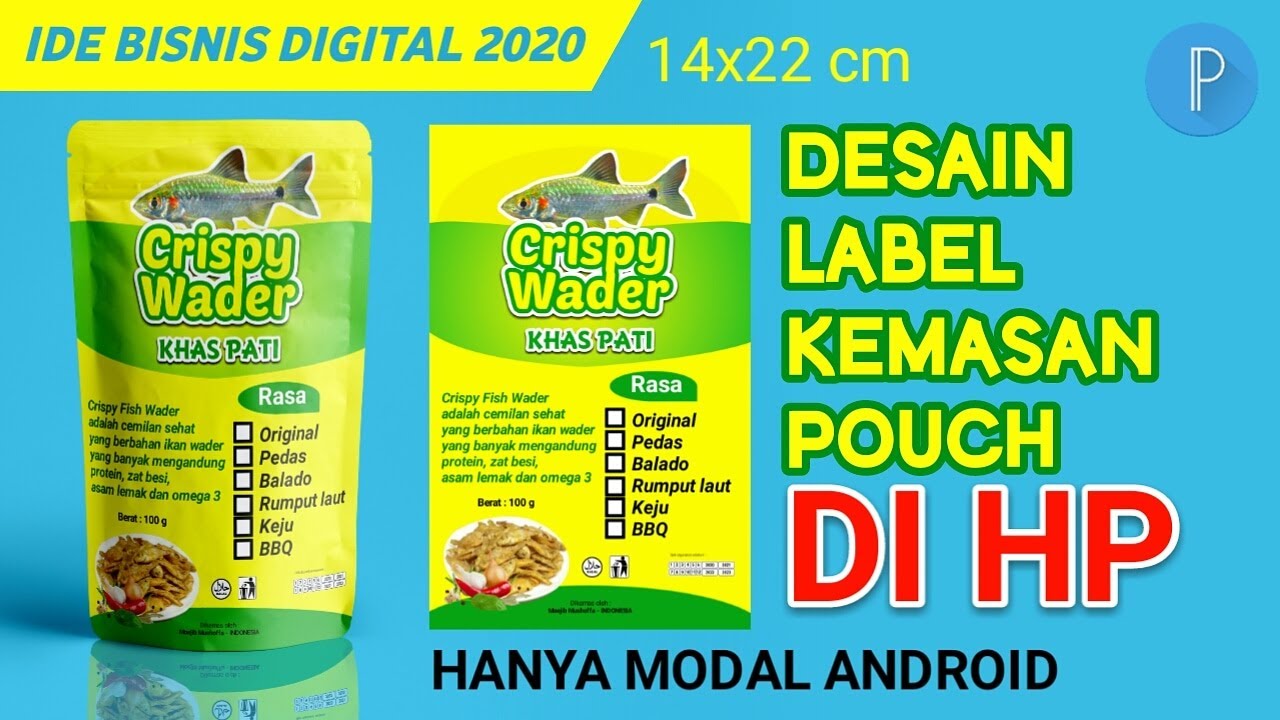 Detail Desain Label Kerupuk Nomer 48