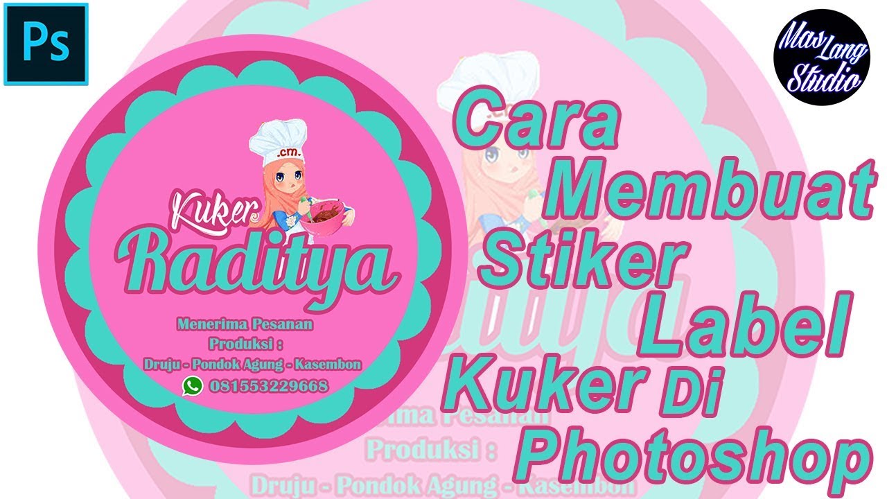 Detail Desain Label Kue Kering Nomer 58