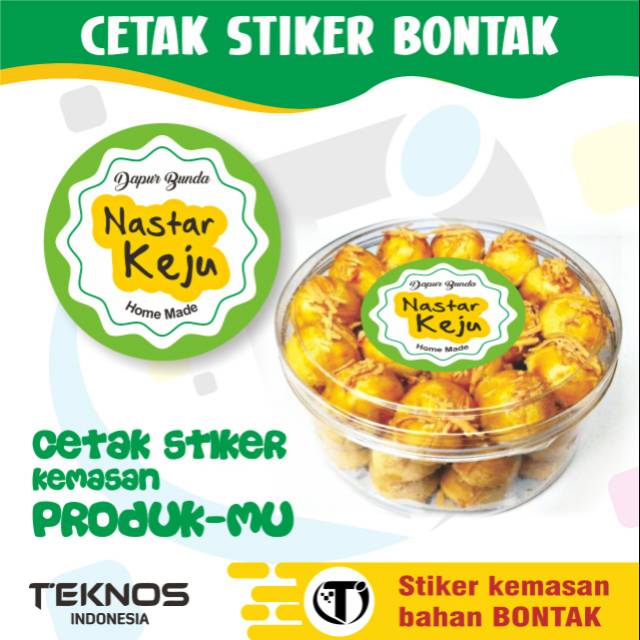 Detail Desain Label Kue Kering Gratis Nomer 37