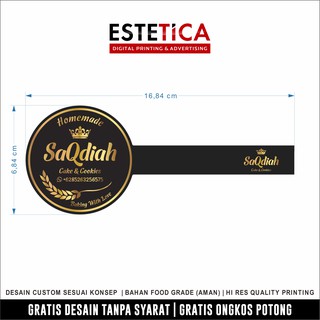 Detail Desain Label Kue Kering Gratis Nomer 38