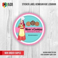 Detail Desain Label Kue Kering Gratis Nomer 49