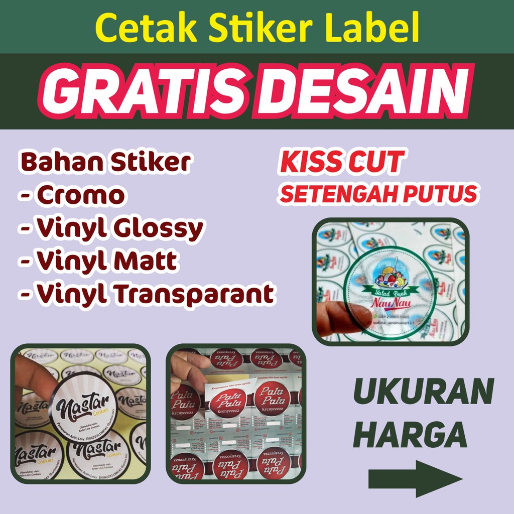 Detail Desain Label Makanan Gratis Nomer 45