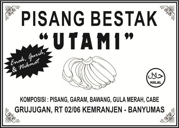 Detail Desain Label Makanan Gratis Nomer 6