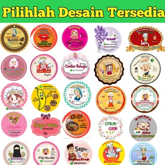 Detail Desain Label Makanan Unik Nomer 41