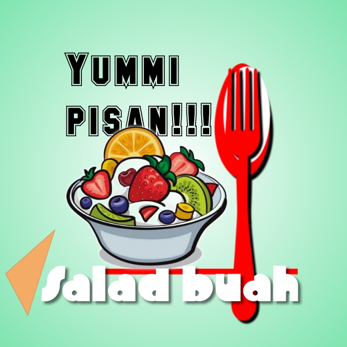 Detail Desain Label Salad Buah Nomer 39