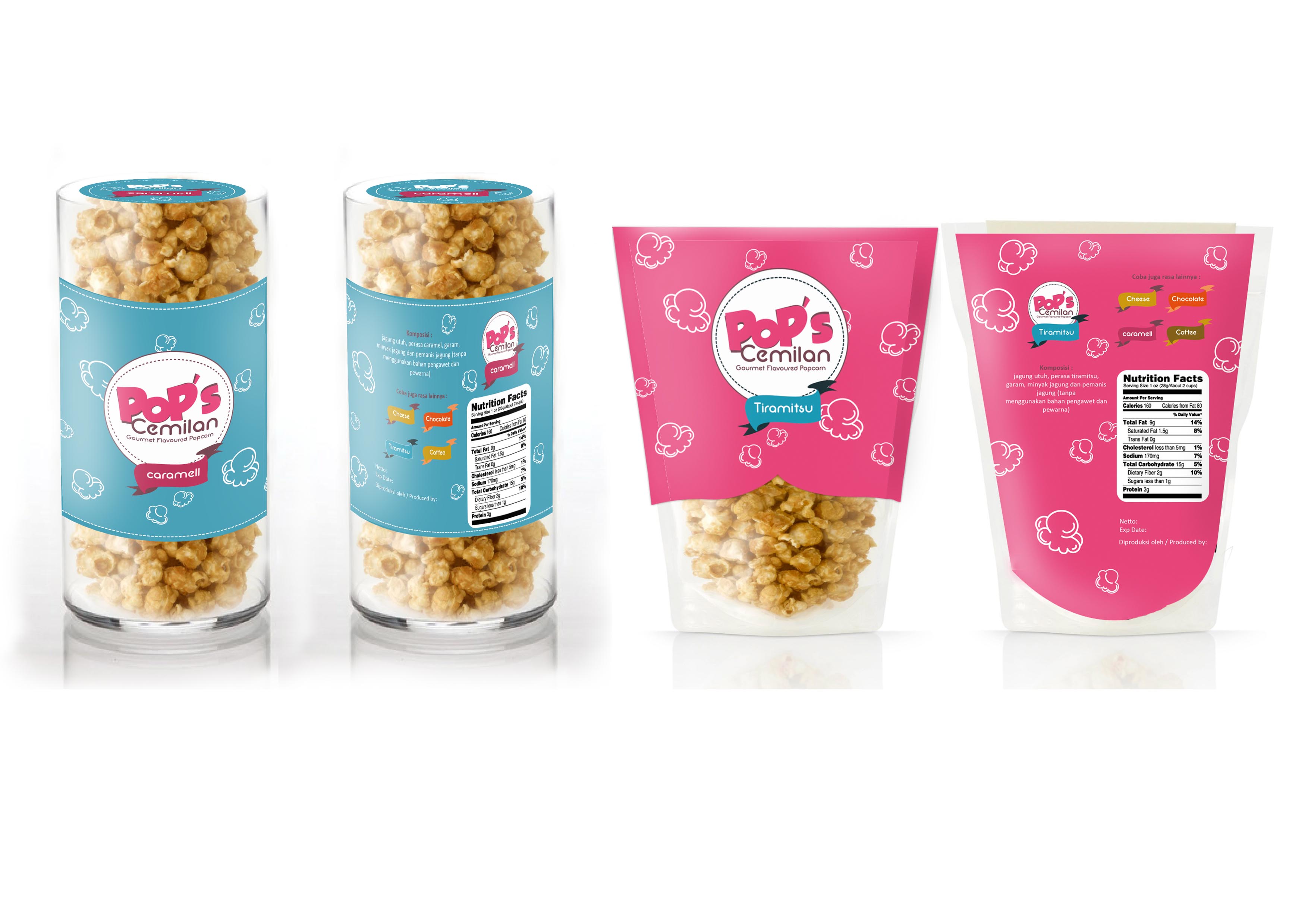 Detail Desain Label Snack Nomer 24