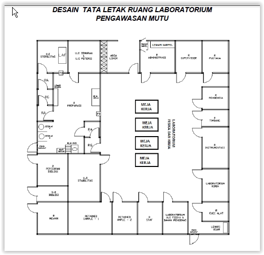 Detail Desain Laboratorium Mikrobiologi Nomer 30