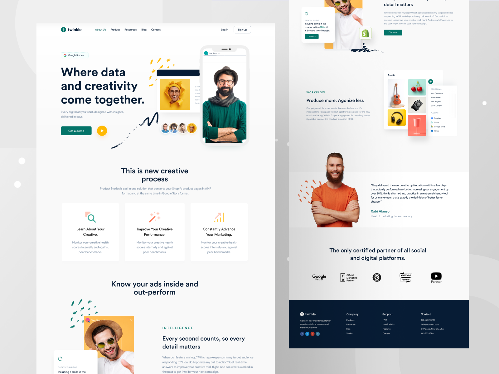 Detail Desain Landing Page Nomer 25