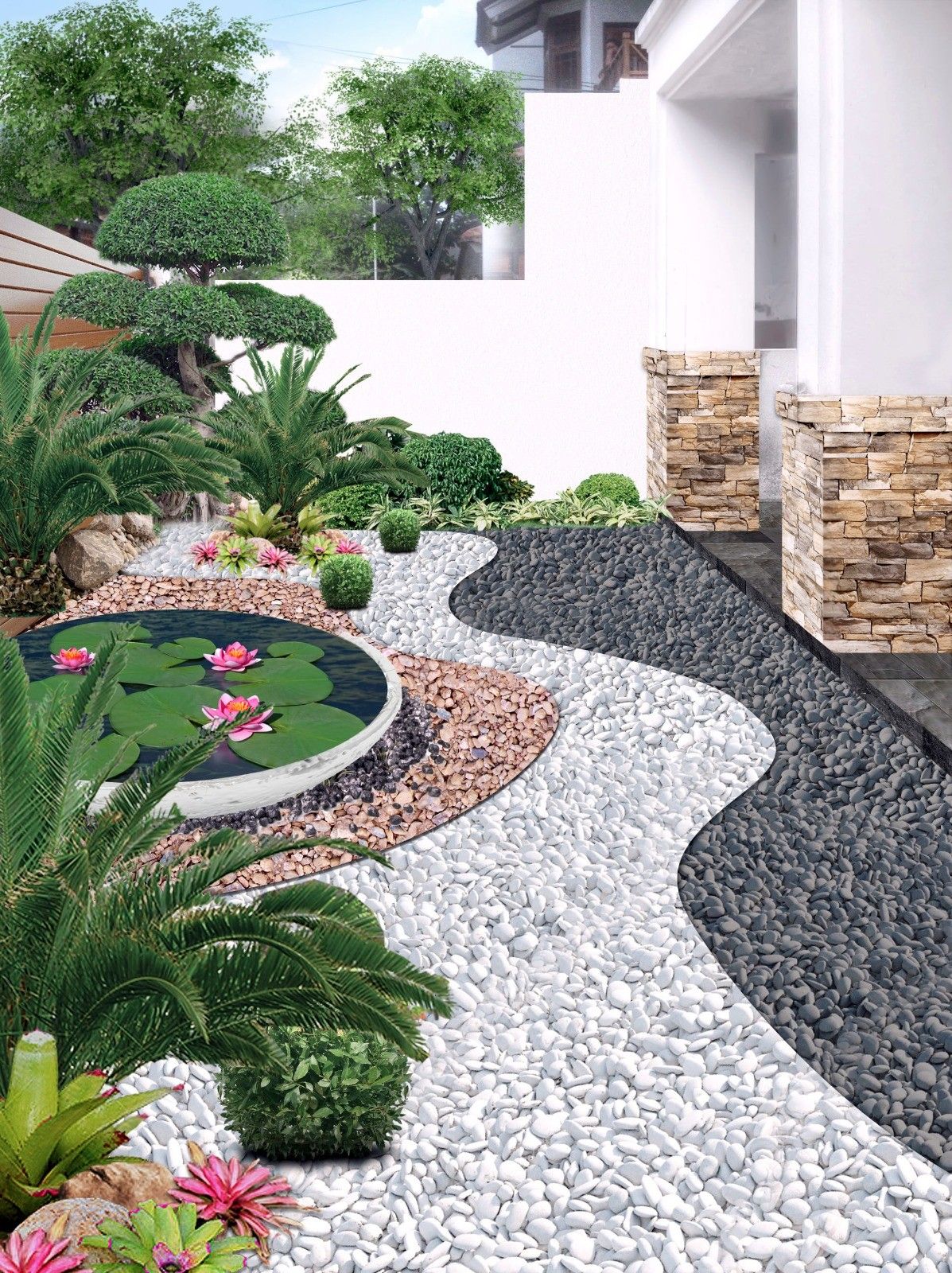 Detail Desain Landscape Taman Nomer 15