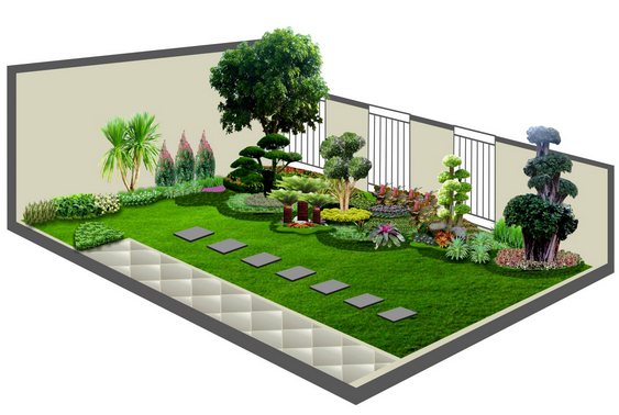 Detail Desain Landscape Taman Nomer 6