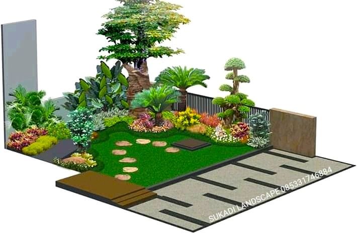 Detail Desain Landscape Taman Nomer 7