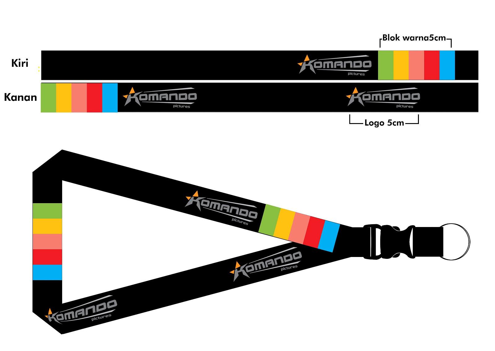 Detail Desain Lanyard Cdr Nomer 16