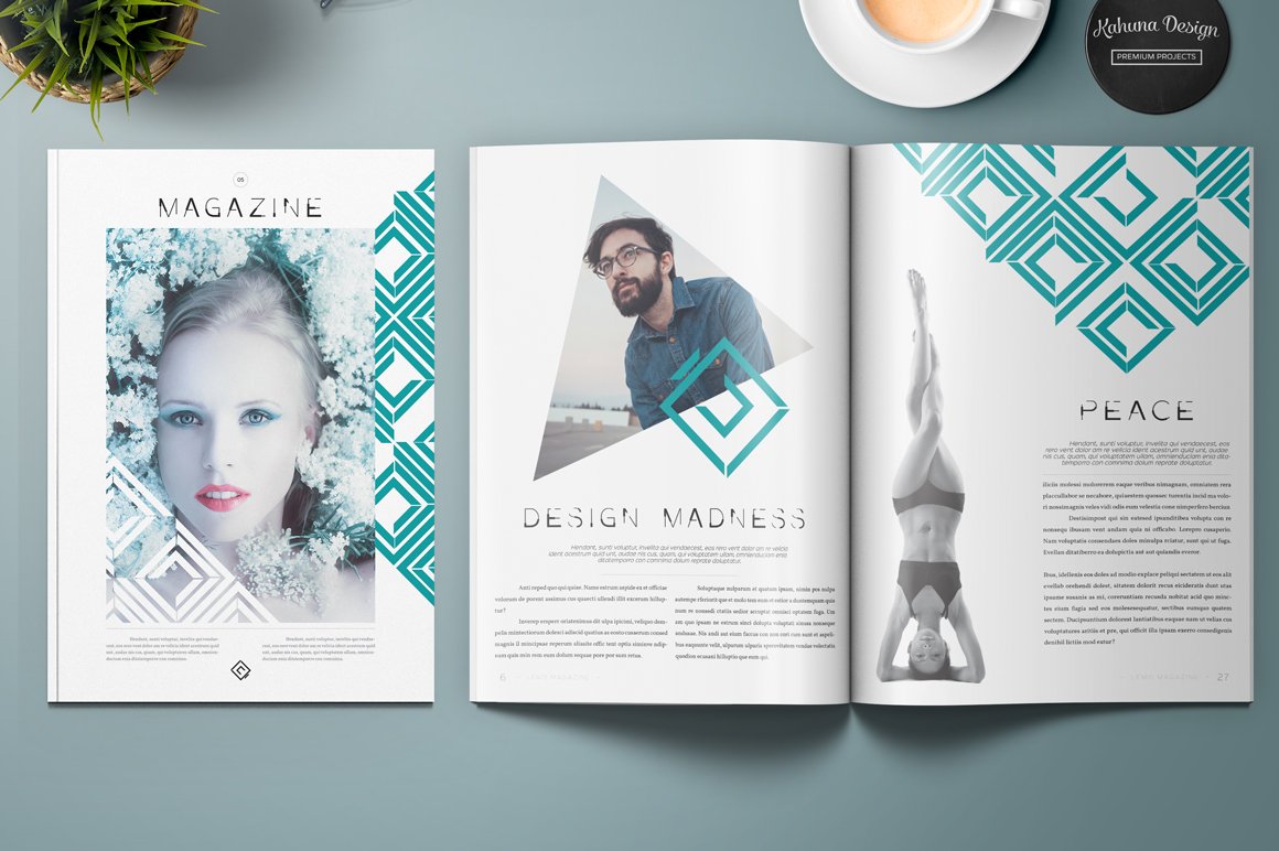 Detail Desain Layout Majalah Keren Nomer 15