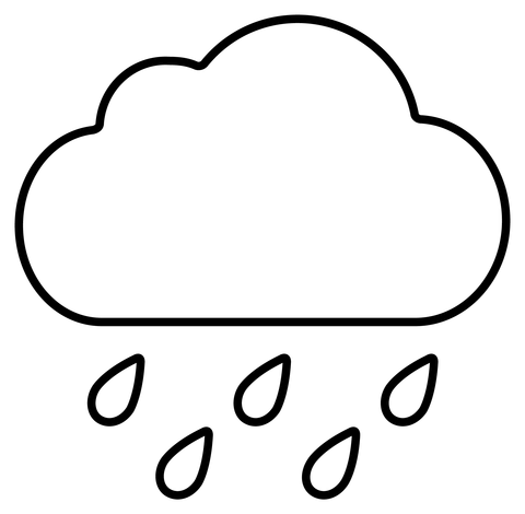 Detail Regen Ausmalbild Nomer 3