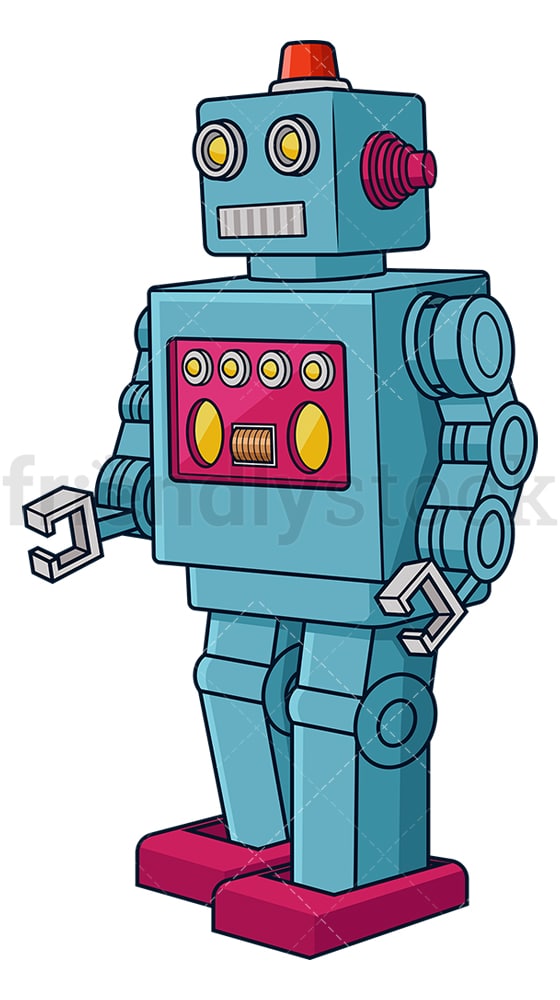 Retro Roboter - KibrisPDR