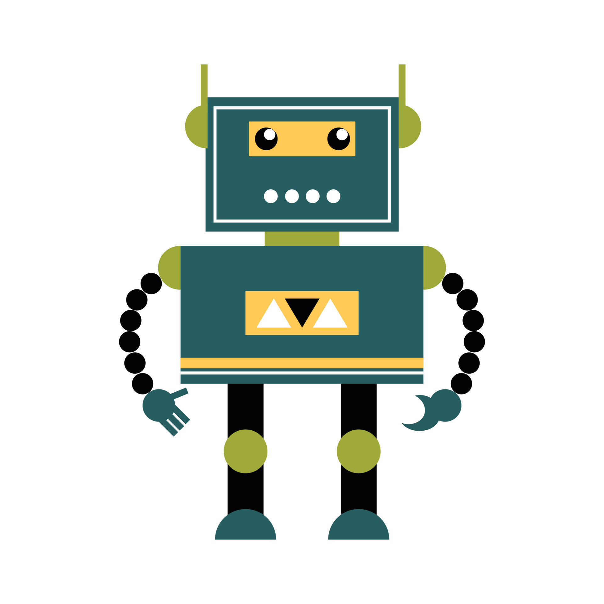 Detail Retro Roboter Nomer 10