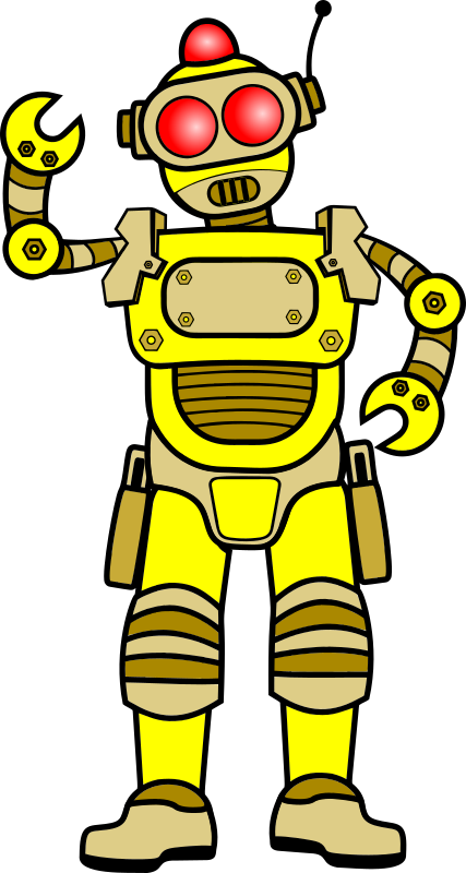 Detail Retro Roboter Nomer 16