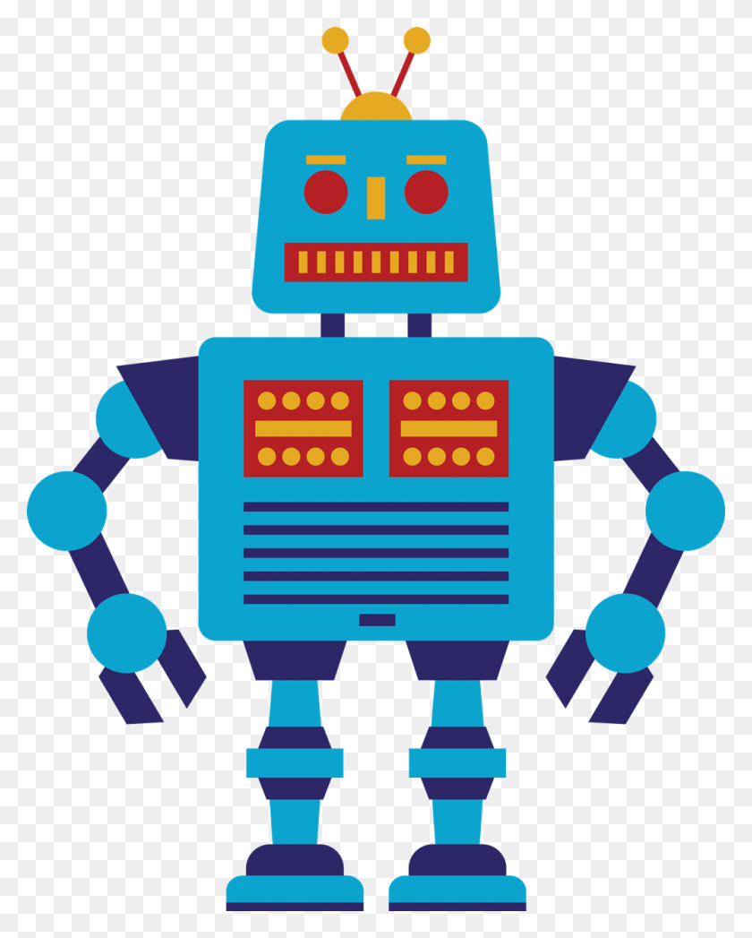 Detail Retro Roboter Nomer 17
