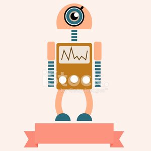 Detail Retro Roboter Nomer 19