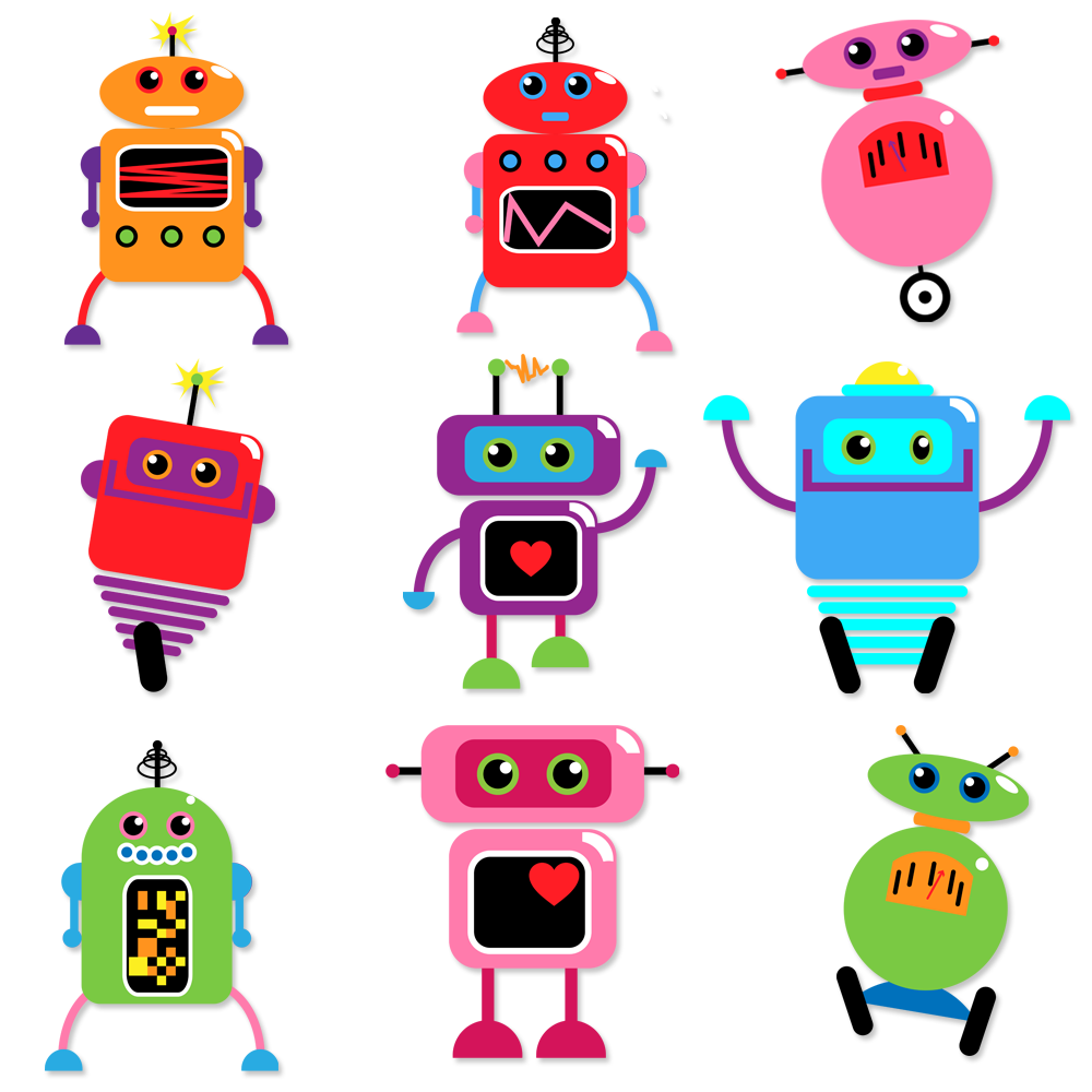 Detail Retro Roboter Nomer 20