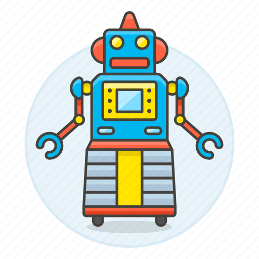 Detail Retro Roboter Nomer 21