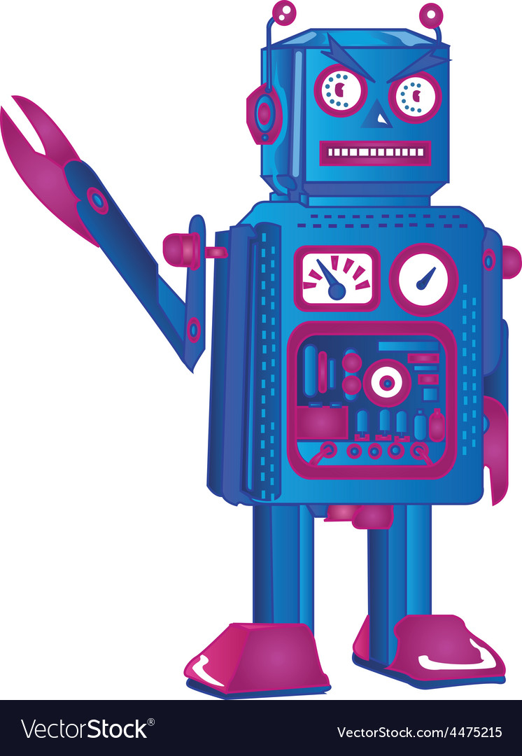 Detail Retro Roboter Nomer 4