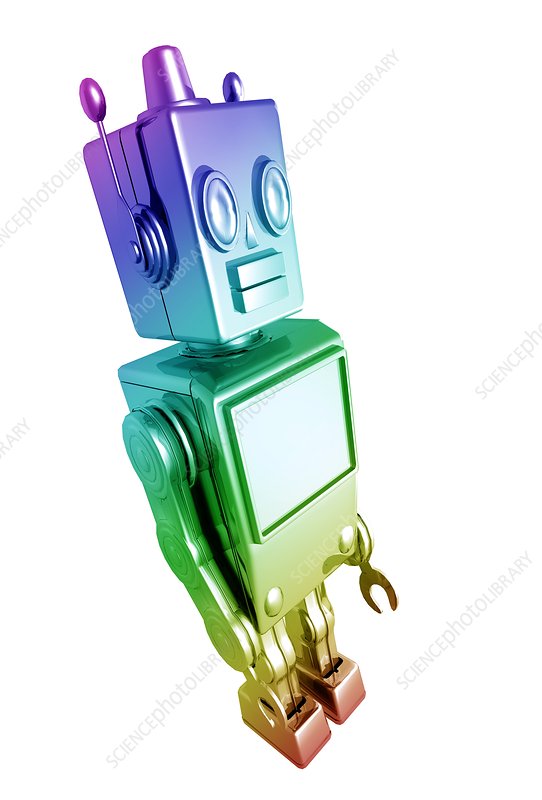 Detail Retro Roboter Nomer 5