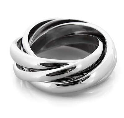 Detail Ring Gewickelt Nomer 6