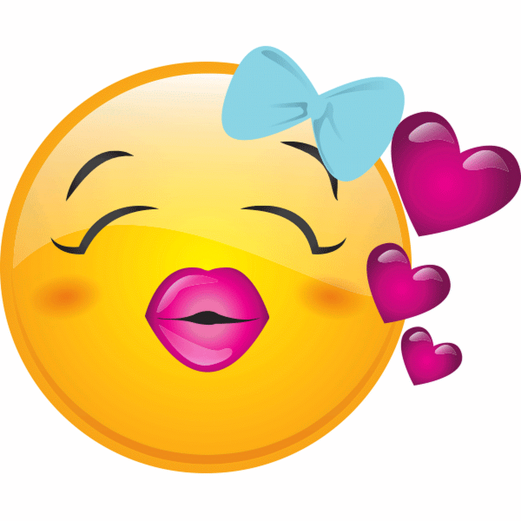 Detail Smiley Danke Kuss Nomer 7
