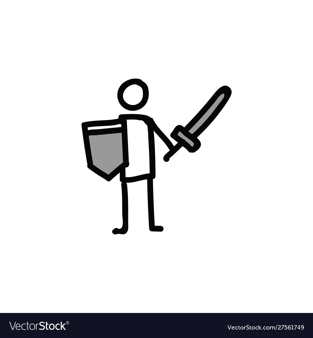 Detail Stickman Vector Nomer 6