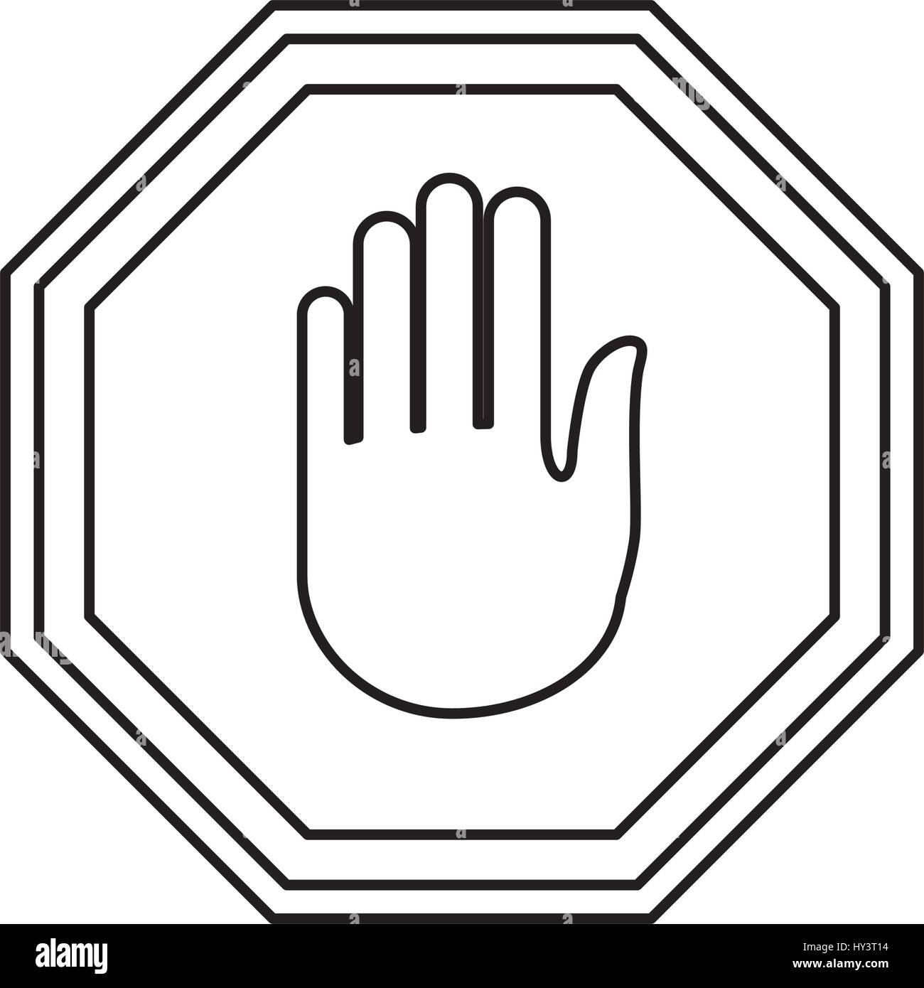 Detail Stop Hand Nomer 26