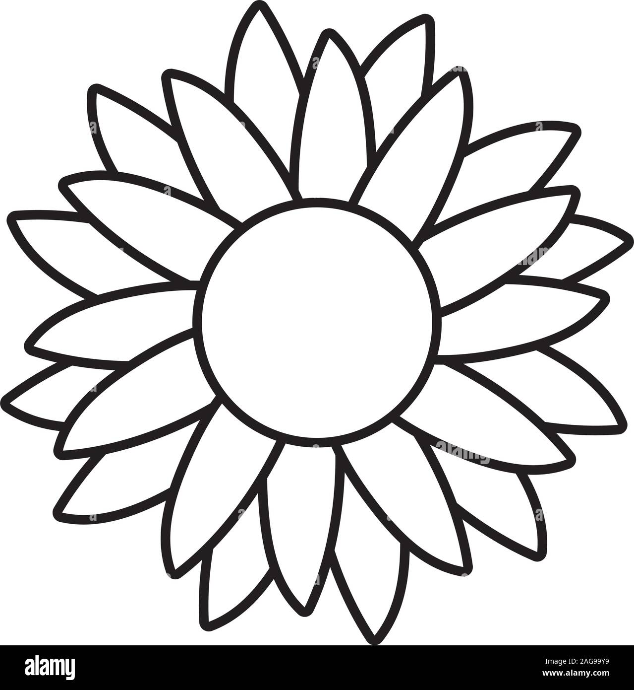 Detail Sunflower Shape Nomer 3