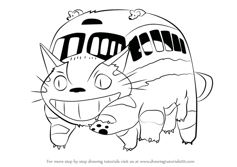 Detail Totoro Drawing Nomer 8